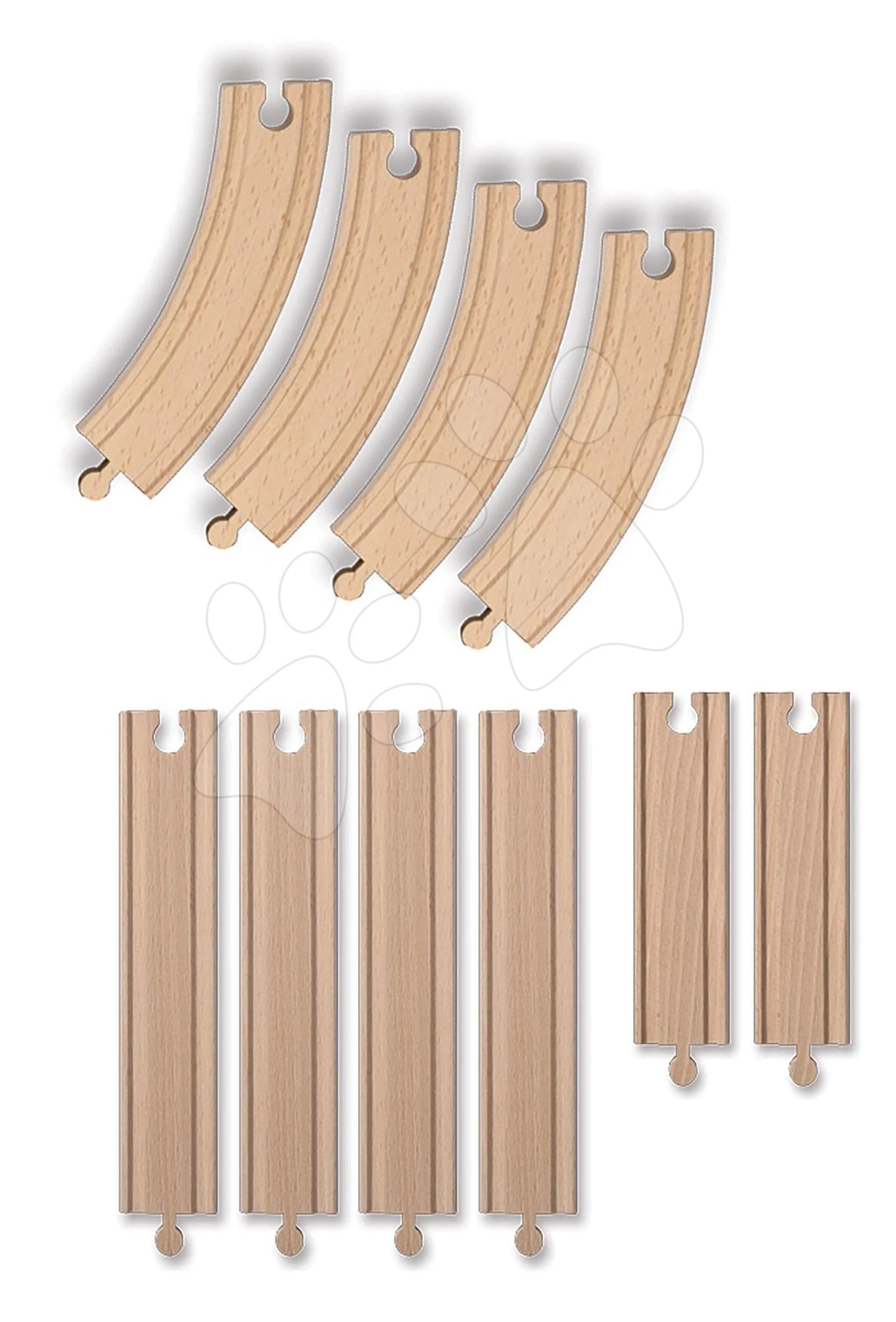 Ersatzteile Für Eisenbahn Train Track Set Large Eichhorn Gebogene Schienen Zum Ausziehen Verschiedene Längen 10 Stück 4 Ersatzteile Für Eisenbahn Train Track Set Large Eichhorn Gebogene Schienen Zum Ausziehen Verschiedene Längen 10 Stück – Bild 4