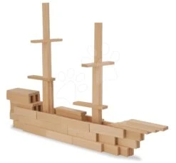 Holzbausteine Wooden Construction Kit Eichhorn Naturholz 200 Teile Ab 2 Jahren -Eichhorn 100001612 c eichhorn kocky