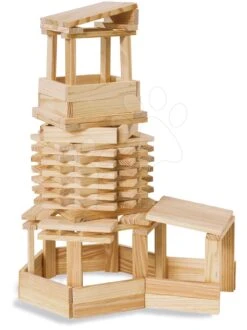 Holzbausteine Wooden Construction Kit Eichhorn Naturholz 200 Teile Ab 2 Jahren -Eichhorn 100001612 e eichhorn kocky