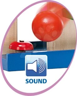 Kugelbahn Runway Eichhorn Didaktisches Spiel Mit 3 Bällen Und Einer Glocke Ab 12 Monaten -Eichhorn 100002025 f eichhorn draha