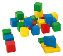 Holzset Wooden Toy Assortment 3in1 Eichhorn Bahngleis 20 Teile Bausatz 85 Teile Und Würfel 85 Teile Von 1-3 Jahren -Eichhorn 100002050 k c eichhorn kocky 1