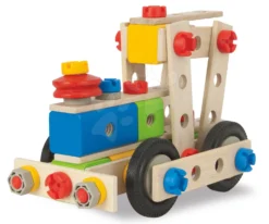 Holzset Wooden Toy Assortment 3in1 Eichhorn Bahngleis 20 Teile Bausatz 85 Teile Und Würfel 85 Teile Von 1-3 Jahren -Eichhorn 100002050 s b eichhorn vlackodraha