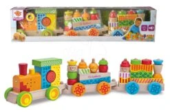 Holzeisenbahn Mit Licht Und Ton Color Train With Light And Sound Eichhorn Waggons Mit 28 Würfeln 31 Teile 59 Cm Länge Ab 12 Monaten 8 Holzeisenbahn Mit Licht Und Ton Color Train With Light And Sound Eichhorn Waggons Mit 28 Würfeln 31 Teile 59 Cm Länge Ab 12 Monaten -Eichhorn 100002236 e eichhorn vlacik