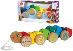 Holzraupe Zum Ziehen Pull Along Animal Caterpillar Eichhorn Ab 12 Monaten -Eichhorn 100003447 a eichhorn husenica