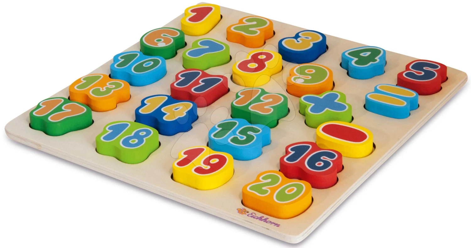 Holznummern Und Zeichen Nummern Eichhorn 23 Teile Ab 12 Monaten 5 Holznummern Und Zeichen Nummern Eichhorn 23 Teile Ab 12 Monaten – Bild 5