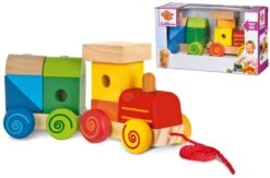 Holzzug Mit Würfeln Train Eichhorn Lok Mit Ton 11 Teile Ab 12 Monaten -Eichhorn 100003453 b eichhorn vlacik