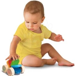 Holzspielzeugauto Push Vehicles Eichhorn Bunt Ab 12 Monaten