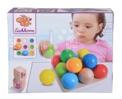 Didaktische Holzpyramide Marbel Sorting Game Eichhorn 15 Teile Ab 12 Monaten EH3462 -Eichhorn 100003462 g eichhorn pyramida