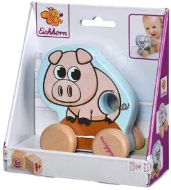 Holztier Auf Rädern Push Along Animals Eichhorn Schweinchen, Schaf, Pferd - Höhe 10 Cm Ab 12 Monaten 15 Holztier Auf Rädern Push Along Animals Eichhorn Schweinchen, Schaf, Pferd - Höhe 10 Cm Ab 12 Monaten -Eichhorn 100003770 f eichhorn zvieratko