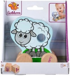 Holztier Auf Rädern Push Along Animals Eichhorn Schweinchen, Schaf, Pferd - Höhe 10 Cm Ab 12 Monaten 18 Holztier Auf Rädern Push Along Animals Eichhorn Schweinchen, Schaf, Pferd - Höhe 10 Cm Ab 12 Monaten -Eichhorn 100003770 i eichhorn zvieratko