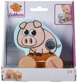 Holztier Auf Rädern Push Along Animals Eichhorn Schweinchen, Schaf, Pferd - Höhe 10 Cm Ab 12 Monaten 19 Holztier Auf Rädern Push Along Animals Eichhorn Schweinchen, Schaf, Pferd - Höhe 10 Cm Ab 12 Monaten -Eichhorn 100003770 j eichhorn zvieratko
