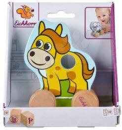 Holztier Auf Rädern Push Along Animals Eichhorn Schweinchen, Schaf, Pferd - Höhe 10 Cm Ab 12 Monaten 20 Holztier Auf Rädern Push Along Animals Eichhorn Schweinchen, Schaf, Pferd - Höhe 10 Cm Ab 12 Monaten -Eichhorn 100003770 k eichhorn zvieratko