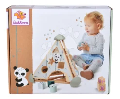 Didaktische Holzpyramide Game Center Pyramide Eichhorn Mit Einlagewürfeln Und Xylophon Ab 12 Monaten EH3812 -Eichhorn 100003812 h eichhorn pyramida