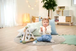 Didaktische Holzpyramide Game Center Pyramide Eichhorn Mit Einlagewürfeln Und Xylophon Ab 12 Monaten EH3812 -Eichhorn 100003812 k eichhorn pyramida