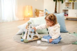 Didaktische Holzpyramide Game Center Pyramide Eichhorn Mit Einlagewürfeln Und Xylophon Ab 12 Monaten EH3812 -Eichhorn 100003812 l eichhorn pyramida