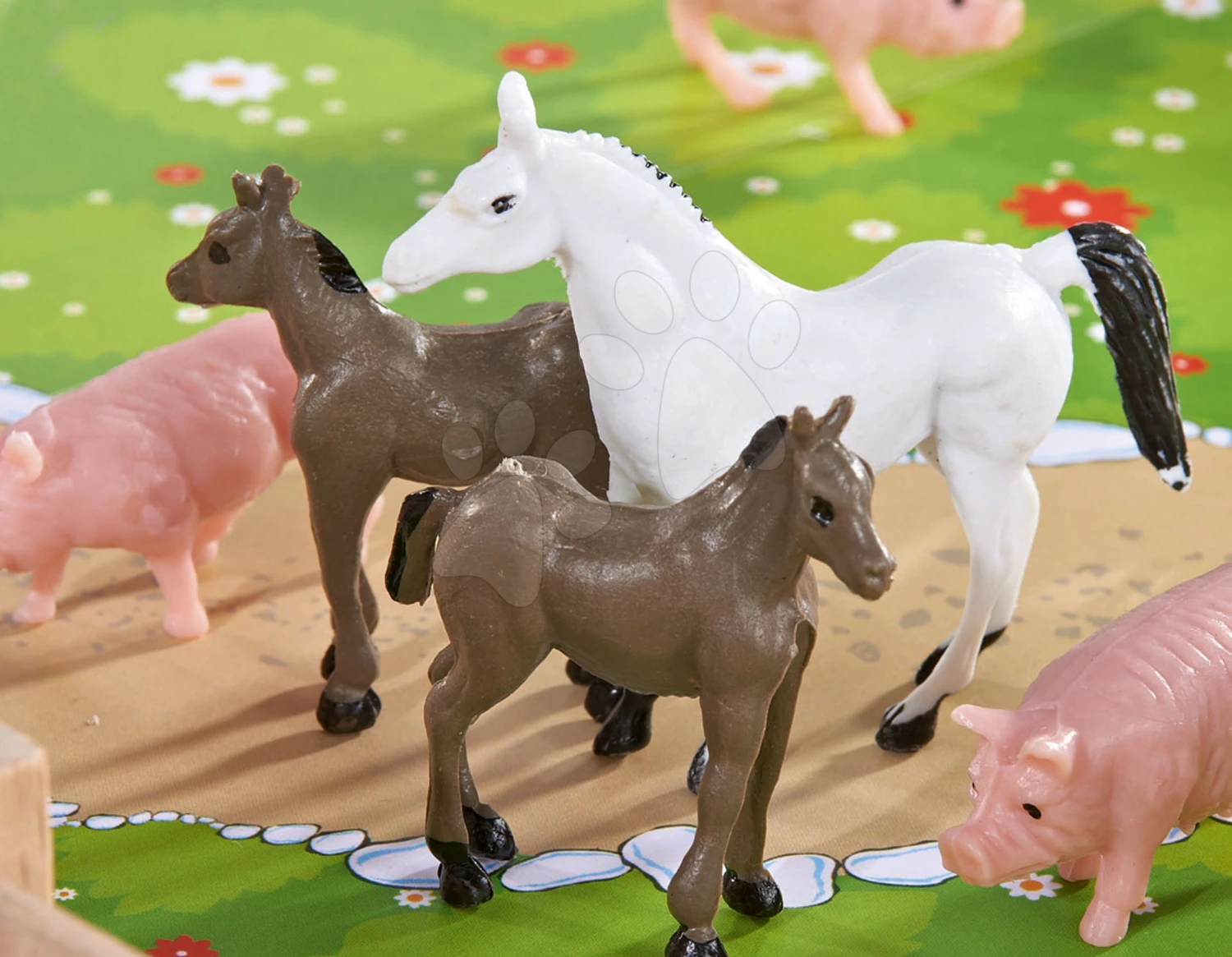 Holzbauernhof Mit Tieren Farmyard Small Eichhorn Mit Zwei Gebäuden Und Einem Hof von 21 Teilen 3 Holzbauernhof Mit Tieren Farmyard Small Eichhorn Mit Zwei Gebäuden Und Einem Hof von 21 Teilen – Bild 3