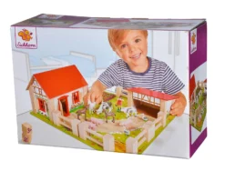 Holzbauernhof Mit Tieren Farmyard Small Eichhorn Mit Zwei Gebäuden Und Einem Hof von 21 Teilen 14 Holzbauernhof Mit Tieren Farmyard Small Eichhorn Mit Zwei Gebäuden Und Einem Hof von 21 Teilen -Eichhorn 100004304 h eichhorn farma