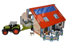 Baukasten Pferdestall Aus Holz Horse Stable Eichhorn Mit Toren Und Boxen 30 Teile Ab 3 Jahren EH4322 -Eichhorn 100004322 f eichhorn stajna