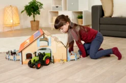 Baukasten Pferdestall Aus Holz Horse Stable Eichhorn Mit Toren Und Boxen 30 Teile Ab 3 Jahren EH4322 -Eichhorn 100004322 p eichhorn stajna