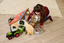 Baukasten Pferdestall Aus Holz Horse Stable Eichhorn Mit Toren Und Boxen 30 Teile Ab 3 Jahren EH4322 -Eichhorn 100004322 r eichhorn stajna