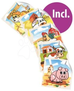 Puzzle-Farm Aus Holz Picture Cube Farm Eichhorn 9 Würfel Mit 6 Tiermotiven Ab 24 Monaten -Eichhorn 100005203 d eichhorn puzzle