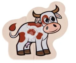 Holzpuzzle Tiere Animal Puzzle Eichhorn 8 Typen 16 Teile Ab 12 Monaten EH5206 -Eichhorn 100005206 h eichhorn puzzle