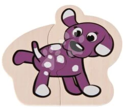 Holzpuzzle Tiere Animal Puzzle Eichhorn 8 Typen 16 Teile Ab 12 Monaten EH5206 -Eichhorn 100005206 i eichhorn puzzle