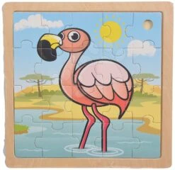 Holzpuzzle Tiere Generic Puzzle New Inlay Puzzle DP Eichhorn 20 Teile 5 Typen Ab 24 Monaten -Eichhorn 100005409 b eichhorn puzzle