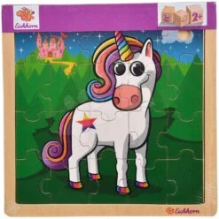 Holzpuzzle Tiere Generic Puzzle New Inlay Puzzle DP Eichhorn 20 Teile 5 Typen Ab 24 Monaten -Eichhorn 100005409 n eichhorn puzzle