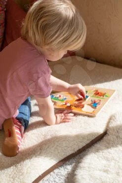 Holzpuzzle Generic Puzzle DP Eichhorn 9 Teile Safari-Farmfahrzeuge Ab 24 Monaten -Eichhorn 100005410 a eichhorn lifestyle