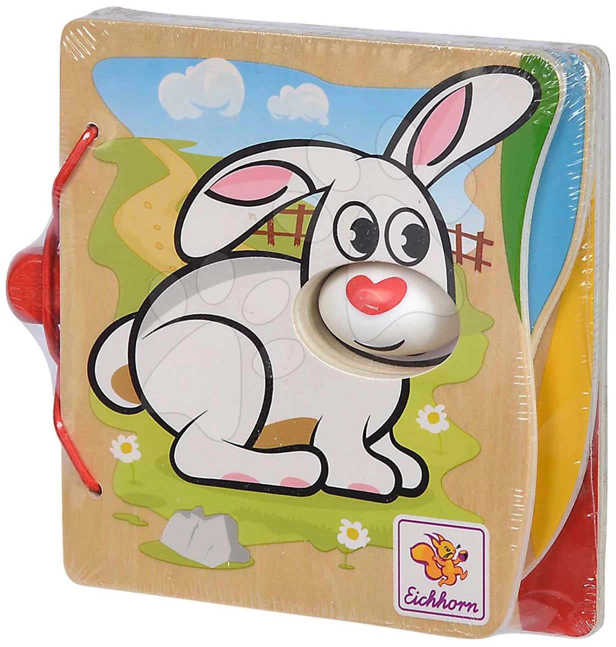 Bilderbuch Aus Holz Picture Book Farm Eichhorn 4 Seiten Mit Tieren Ab 6 Monaten 5 Bilderbuch Aus Holz Picture Book Farm Eichhorn 4 Seiten Mit Tieren Ab 6 Monaten – Bild 5