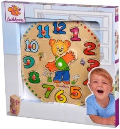 Didaktische Puzzleuhr Aus Holz Teaching Clock Eichhorn 12 Einsteckzahlen Ab 24 Monaten 9 Didaktische Puzzleuhr Aus Holz Teaching Clock Eichhorn 12 Einsteckzahlen Ab 24 Monaten -Eichhorn 100005456 f eichhorn hodiny