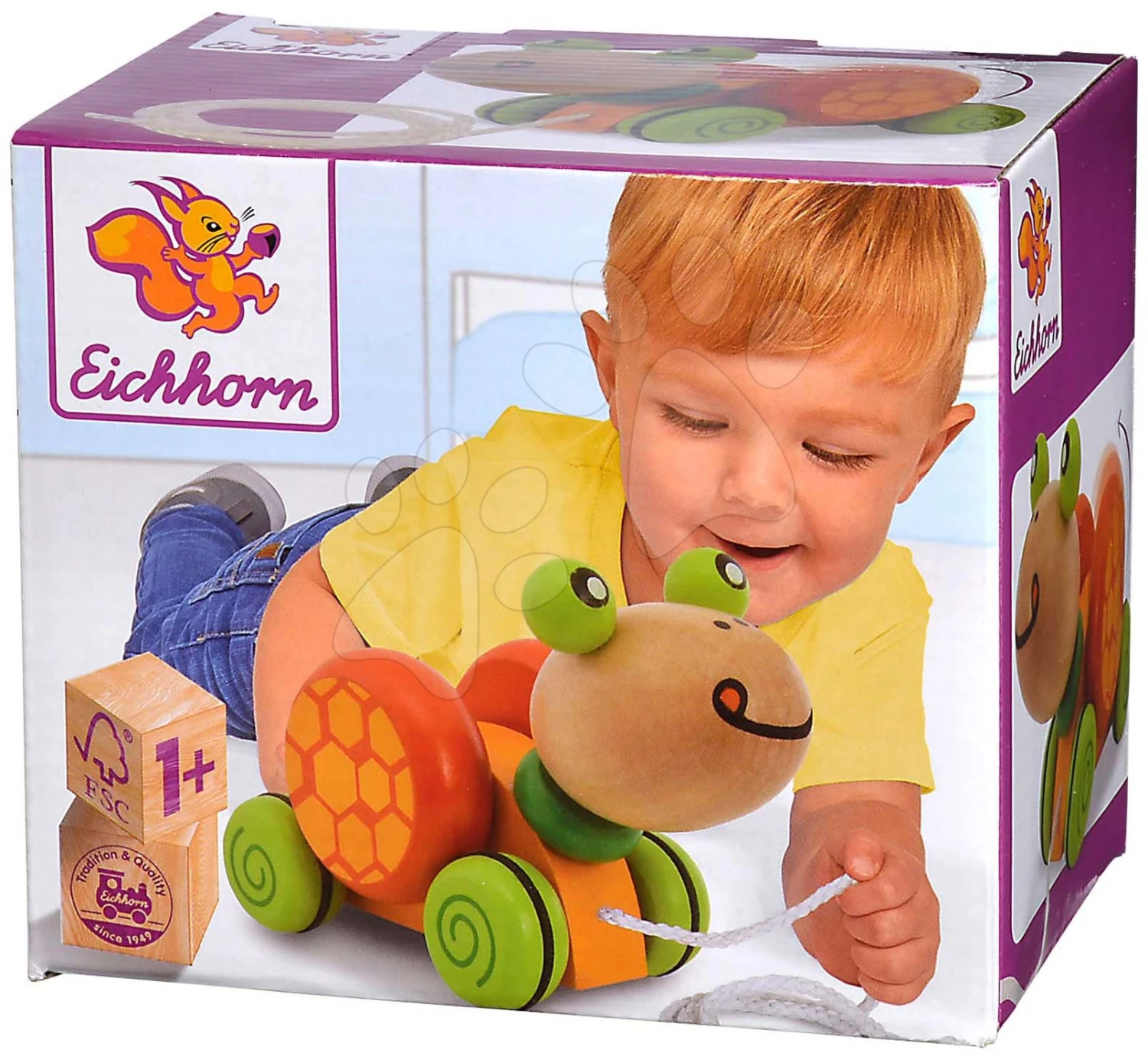 Holzschildkröte Zum Ziehen Pull Along Animal Turtle Eichhorn Ab 12 Monaten 7 Holzschildkröte Zum Ziehen Pull Along Animal Turtle Eichhorn Ab 12 Monaten – Bild 7