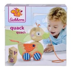 Ente Aus Holz Zum Ziehen Duck Pull-along Animal Eichhorn Mit Beweglichem Kopf Ab 12 Monaten EH5587 17 Ente Aus Holz Zum Ziehen Duck Pull-along Animal Eichhorn Mit Beweglichem Kopf Ab 12 Monaten EH5587 -Eichhorn 100005587 g eichhorn kacicka