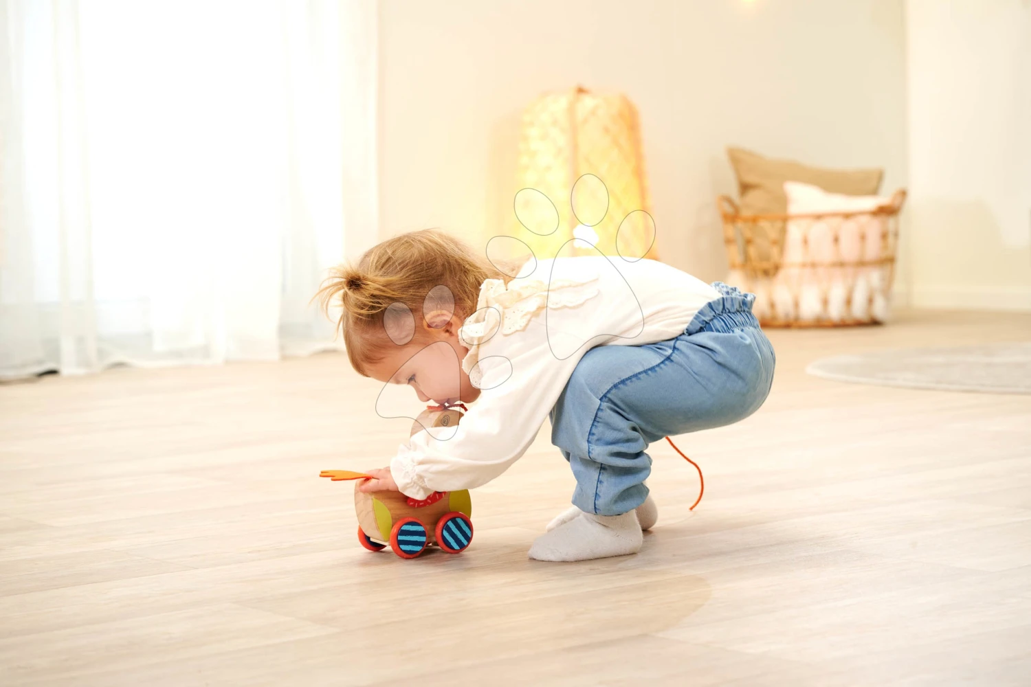 Ente Aus Holz Zum Ziehen Duck Pull-along Animal Eichhorn Mit Beweglichem Kopf Ab 12 Monaten EH5587 11 Ente Aus Holz Zum Ziehen Duck Pull-along Animal Eichhorn Mit Beweglichem Kopf Ab 12 Monaten EH5587 – Bild 11