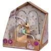 Holzlabyrinth Mit Glocke Und Spiegel Baby Pure Bead Maze Eichhorn Spiel Mit 2 Bahnen Ab 12 Monaten EH5722