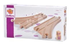 Ersatzteile Für Die Bahnstrecke Switching Tracks Train Eichhorn Schienen Schienenschalter 2 Stück Mit Länge 14,5 Cm -Eichhorn 100006401 g eichhorn vyhybka