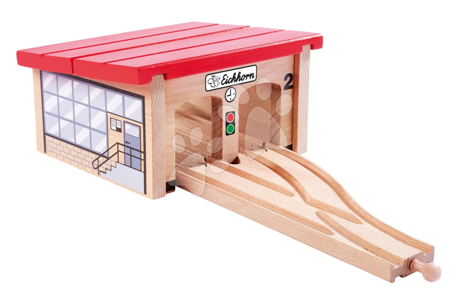 Ersatzteile Für Die Eisenbahn Train Engine Shed Eichhorn Eisenbahndepot Mit Gleisen 6 Teile Ab 3 Jahren EH6502 2 Ersatzteile Für Die Eisenbahn Train Engine Shed Eichhorn Eisenbahndepot Mit Gleisen 6 Teile Ab 3 Jahren EH6502 – Bild 2