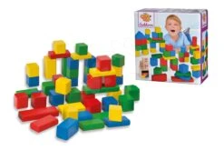 Holzwürfel Coloured Wooden Blocks Eichhorn Bunt 50 Stück Größe 25 Mm Ab 12 Monaten