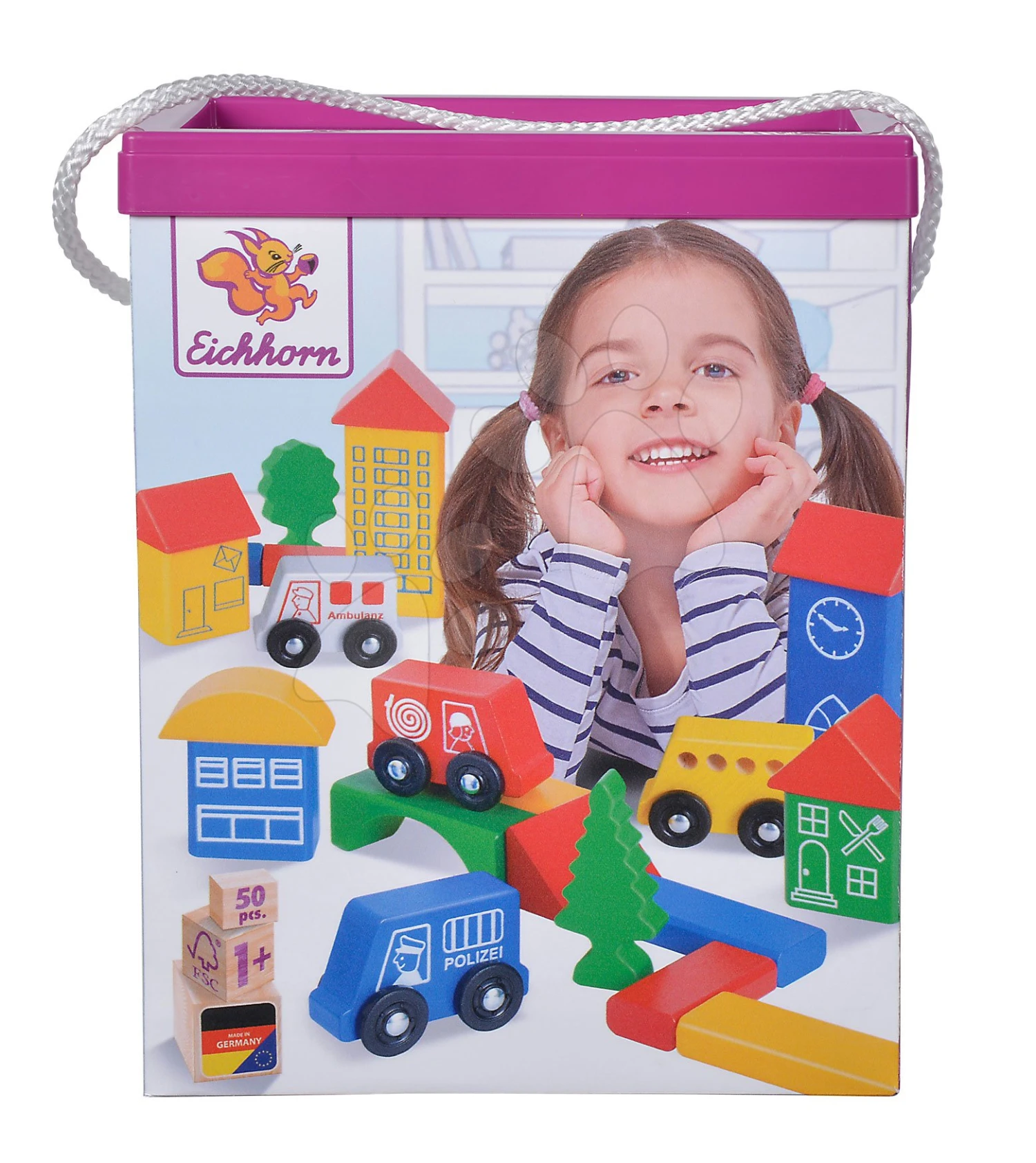 Holzwürfel Bunt Wooden City Blocks Eichhorn Gemustert Mit Aufdruck 50 Stück In Der Dose Ab 12 Monaten 1 Holzwürfel Bunt Wooden City Blocks Eichhorn Gemustert Mit Aufdruck 50 Stück In Der Dose Ab 12 Monaten