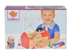 Arbeitsgeräte Aus Holz Tool Box Eichhorn Und Verschiedene Komponenten Zum Zusammenbau Von 30 Teilen -Eichhorn 100028103 d eichhorn kufrik