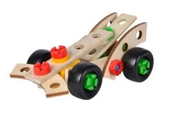 Holzbausatz Mit Drei Rennwagen Constructor Racer Eichhorn Formel 1 Und 2 Fahrzeuge 35 Teile