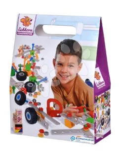 Baukasten Aus Holz Constructor Tuning Set 111 Eichhorn Ersatzteile 111 Teile Ab 3 Jahren EH39009