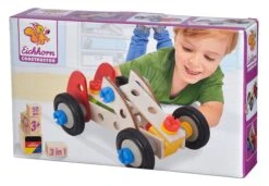 Holzbausatz Racing Constructor Racer Eichhorn Drei Modelle (Minibuggy, Formel 1, Rennwagen) 50 Teile -Eichhorn 100039016 h eichhorn stavebnica