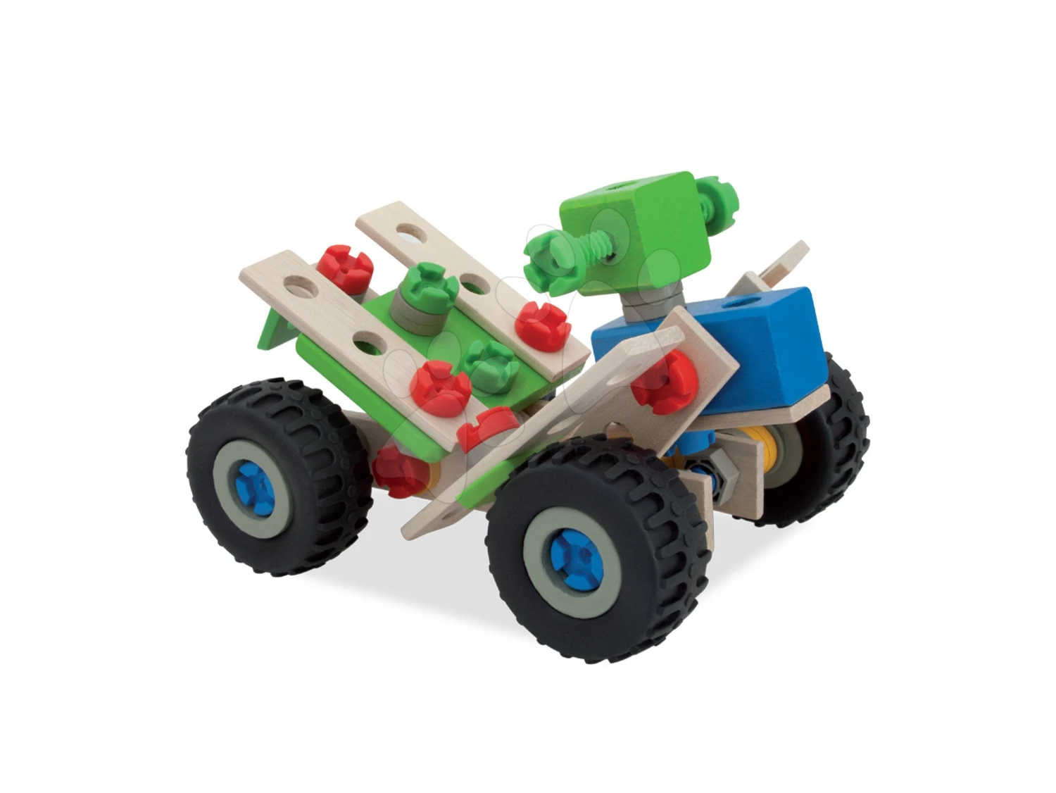 Holzbaukasten Vierrad Constructor Quad Eichhorn Vier Modelle (Quad, Fahrrad, Minibuggy, Motorrad) 110 Teile Ab 4 Jahren 6 Holzbaukasten Vierrad Constructor Quad Eichhorn Vier Modelle (Quad, Fahrrad, Minibuggy, Motorrad) 110 Teile Ab 4 Jahren – Bild 6