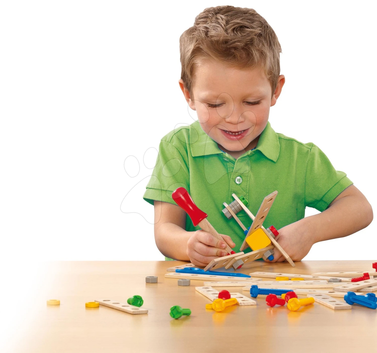 Holzbaukasten Vierrad Constructor Quad Eichhorn Vier Modelle (Quad, Fahrrad, Minibuggy, Motorrad) 110 Teile Ab 4 Jahren 3 Holzbaukasten Vierrad Constructor Quad Eichhorn Vier Modelle (Quad, Fahrrad, Minibuggy, Motorrad) 110 Teile Ab 4 Jahren – Bild 3