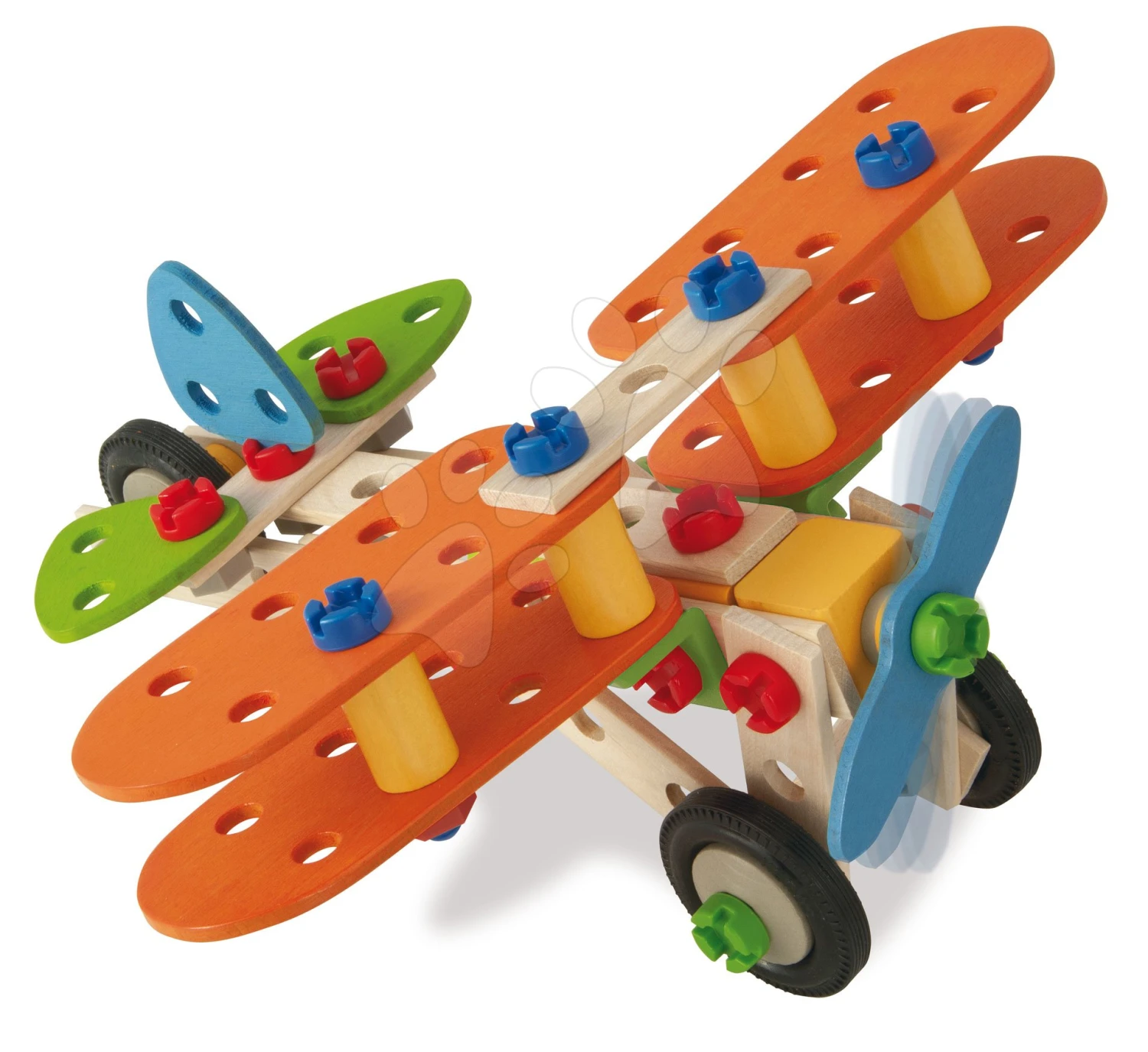 Holzbausatz Flugzeug Doppeldecker Constructor Biplane Eichhorn Vier Modelle (Dinosaurier, Doppeldecker, Motorrad, Wasserflugzeug) 90 Teile Ab 4 Jahren 2 Holzbausatz Flugzeug Doppeldecker Constructor Biplane Eichhorn Vier Modelle (Dinosaurier, Doppeldecker, Motorrad, Wasserflugzeug) 90 Teile Ab 4 Jahren – Bild 2