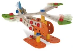 Holzbausatz Flugzeug Doppeldecker Constructor Biplane Eichhorn Vier Modelle (Dinosaurier, Doppeldecker, Motorrad, Wasserflugzeug) 90 Teile Ab 4 Jahren 12 Holzbausatz Flugzeug Doppeldecker Constructor Biplane Eichhorn Vier Modelle (Dinosaurier, Doppeldecker, Motorrad, Wasserflugzeug) 90 Teile Ab 4 Jahren -Eichhorn 100039031 e eichhorn stavebnica