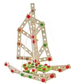 Holzbausatz Windmühle Constructor Windmill Eichhorn 8 Modelle (Mühle, Kran, Flugzeug, Jagdflugzeug, Katamaran, Auto, Brücke, Containerkran) 300 Teile Ab -Eichhorn 100039046 i eichhorn stavebnica