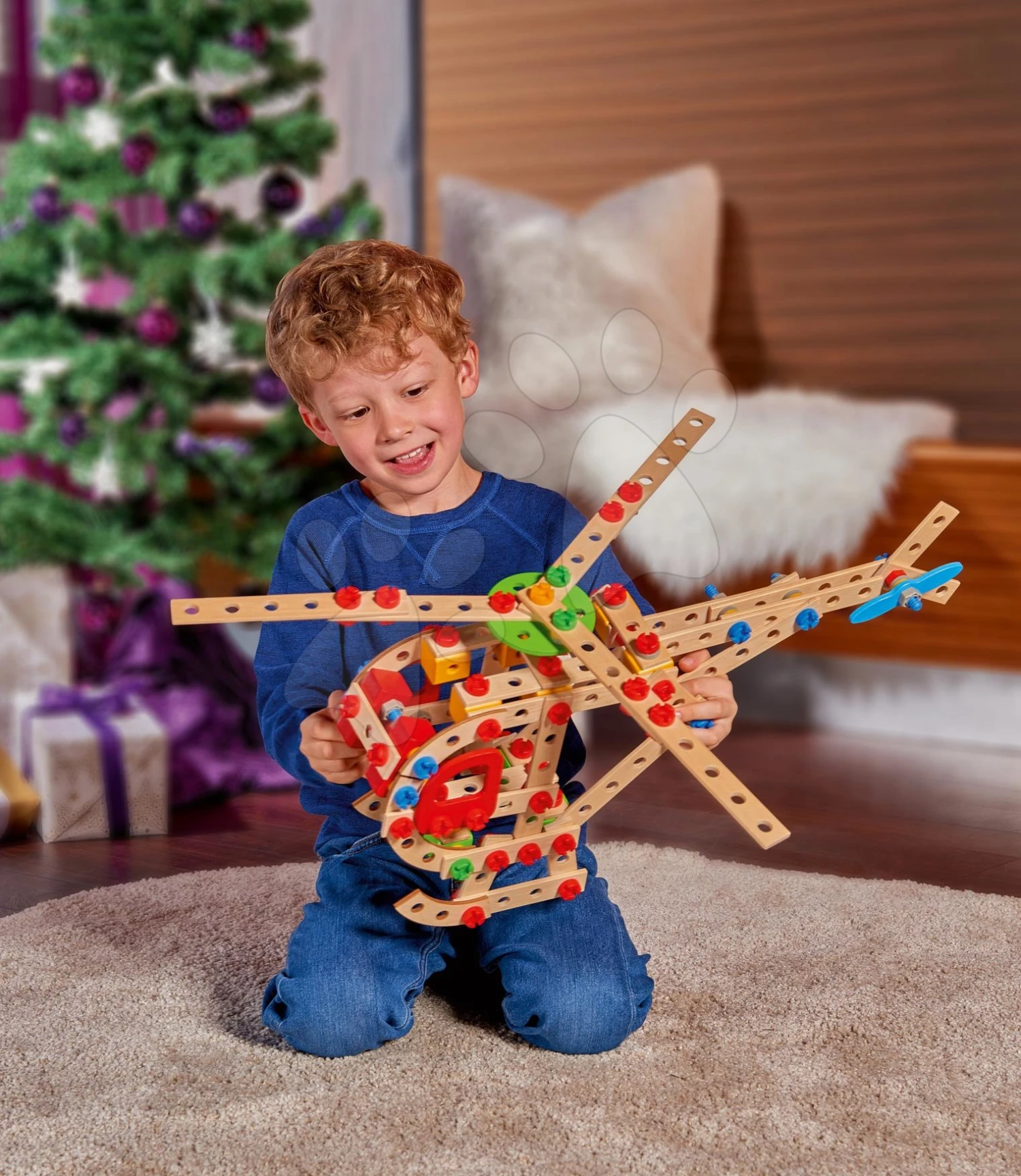 Baukasten Aus Holz Hubschrauber Constructor Helicopter Eichhorn 5 Modelle (Hubschrauber, Kampfjet, Schiff, Schlepper, Wasserflugzeug) 225 Teile Ab 6 Jahren 7 Baukasten Aus Holz Hubschrauber Constructor Helicopter Eichhorn 5 Modelle (Hubschrauber, Kampfjet, Schiff, Schlepper, Wasserflugzeug) 225 Teile Ab 6 Jahren – Bild 7